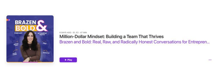 New Episode Drop: Justin Gold Unpacks the Million‑Dollar Mindset on Brazen & Bold